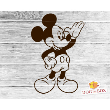 Mickey Mouse stencil n.10 - Disney Cartoon stencil for nursery decoration
