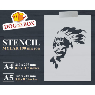 Stencil nativi americani n....