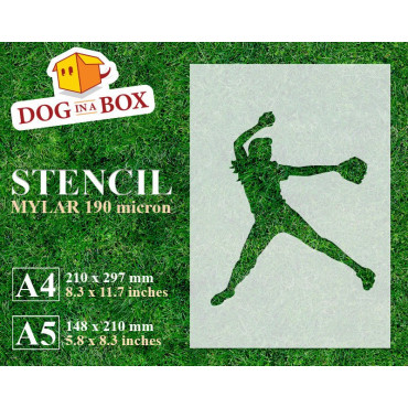 Softball-Schablone Nr. 3,...