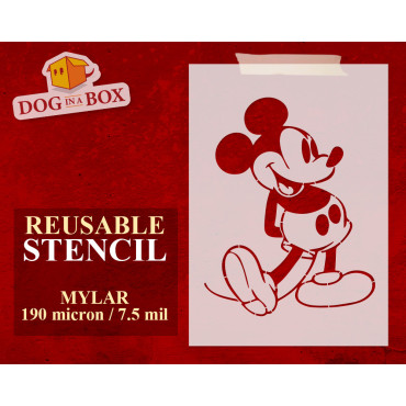 Mickey Maus schablone n.11...