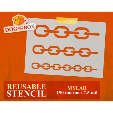 Chains stencil n.1 -...