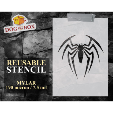 Pochoir symbole araignée n....