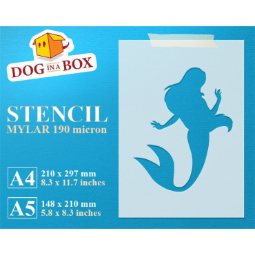 Stencil Sirenetta n. 3 -...