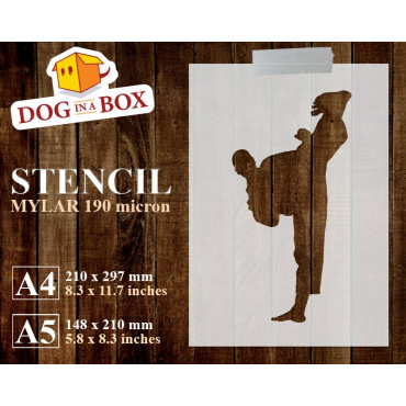 Stencil karate n.2 -...