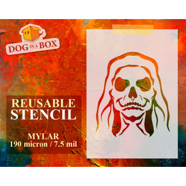 Tristo mietitore stencil...