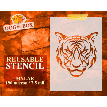 Tiger schablone n.5 -...