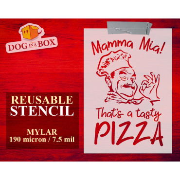 Pizza Schablone N.1 -...