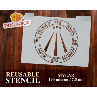 Pendulum Board stencil -...