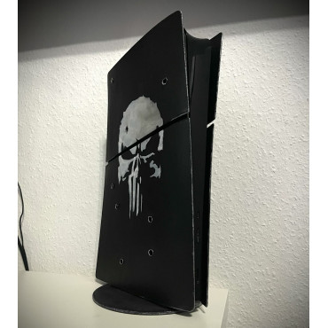 Schädelschablone n.2 - The Punisher Graffiti-Schädelschablone für Wanddekoration, Holzschilder und Stoffe.