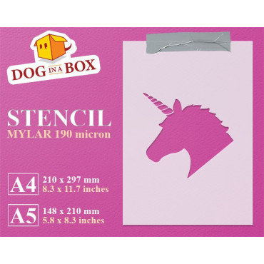 Stencil unicorno n.2 -...