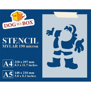 Pochoir Père Noël n.4 -...