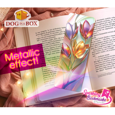 Flowers bookmark n.6 -...