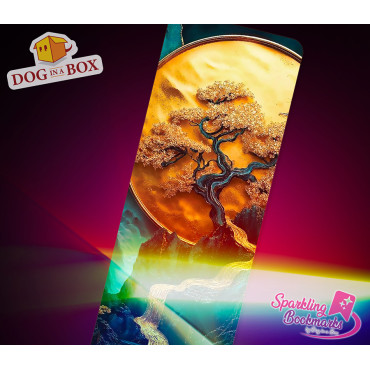 Marque-page Bonsai n.4 - Marque-pages effet métallisé-holo, style japonais