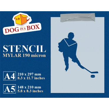 Pochoir de hockey n.1 -...