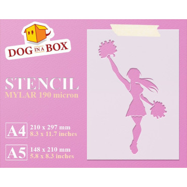Stencil Cheerleader n. 1 -...