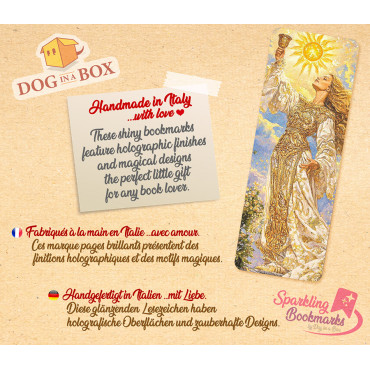 Kaiserin Lesezeichen nr.1 – Königin Lesezeichen mit Metallic-Holo-Effekt, Fantasy Stil