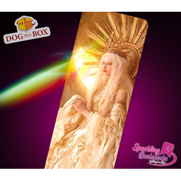 Marque-page Impératrice n.3 - Marque-page reine effet métallisé-holo, style fantaisie