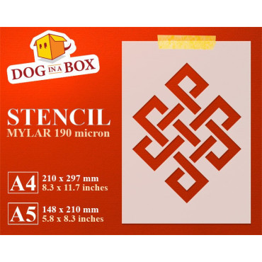 Stencil nodo celtico n.3 -...