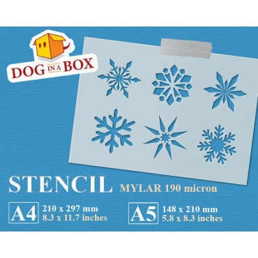 Stencil di fiocchi di neve...