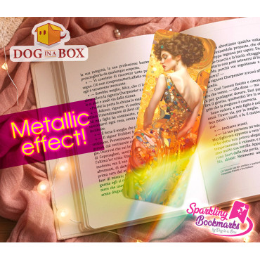 Woman in gold bookmark n.2...