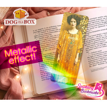 Woman in gold bookmark n.5...