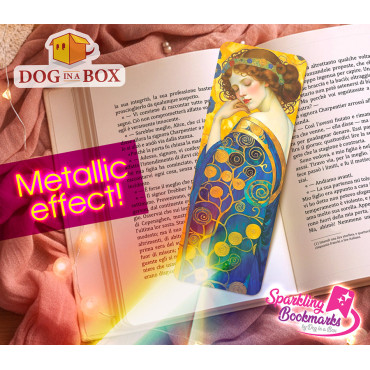 Woman in gold bookmark n.6...