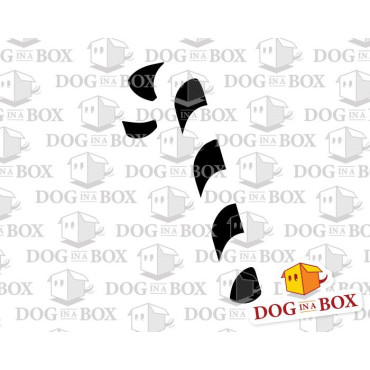 Candy cane stencil - Reusable christmas stencil for wood signs, windows decor and walls