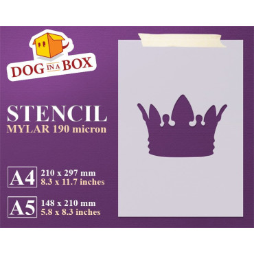 Crown stencil n.1 -...