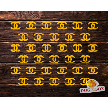 Chanel pattern stencil n.2 - Fashion brand logo stencil for painting on walls, fabrics, plastic