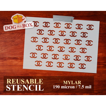 Stencil Chanel pattern n.2...