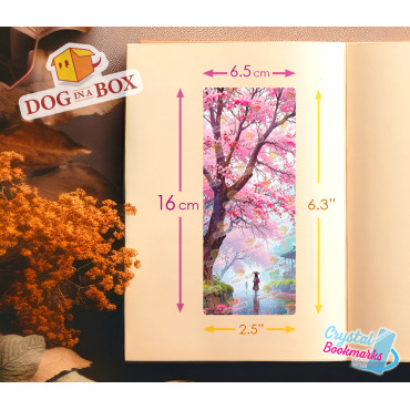 Anime Bookmark n.5 - Handmade Transparent Bookmark | Stained glass Effect | Japanese style