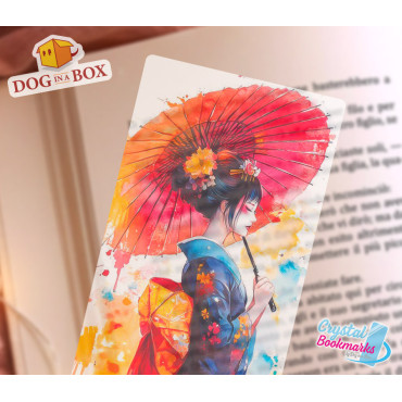 Anime Geisha Bookmark n.5 -...