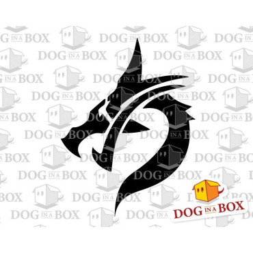 Tribal Dragon stencil n.1 - Reusable dragon stencil for wood, walls, fabrics and party decor