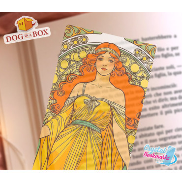 Art Nouveau Bookmark n.2 -...
