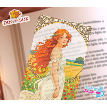 Art Nouveau Bookmark n.3 -...