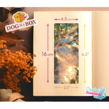 Marque-page Chat n.1 - Marque-page transparent fait main | Effet vitrail, cristal | joli marque-page