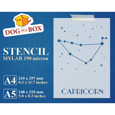 Pochoir de constellation du...