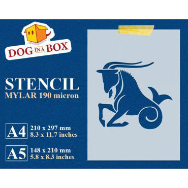 Capricorn stencil n.2 -...