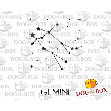 Gemini constellation stencil - Stars stencil for wall decor and home interior design.