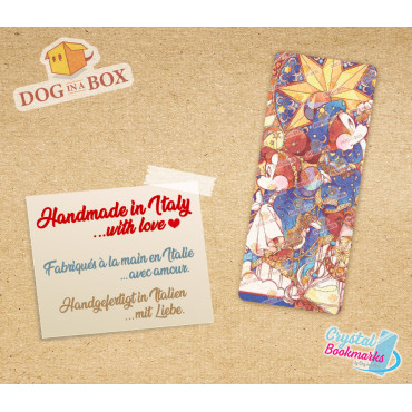 Disney Bookmark n.1 - Handmade Transparent Bookmark | Crystal, Stained Glass Effect