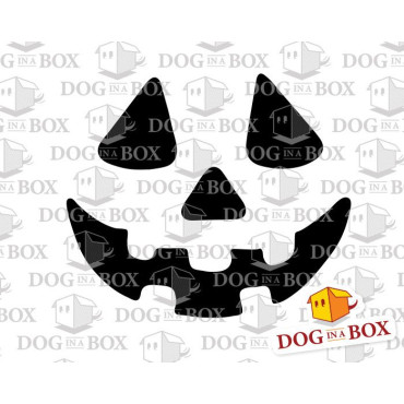 Pumpkin stencil n.3 - Reusable stencil for halloween, horror house, wood signs, painting on wall and fabrics