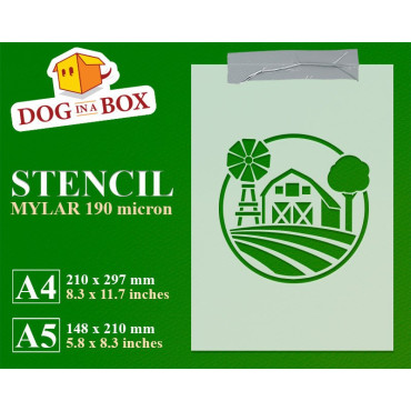 Stencil logo fattoria -...