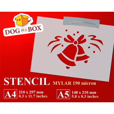 Weihnachtsglocken Schablone...