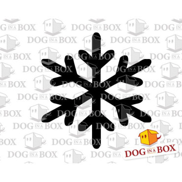 Snowflake stencil n.2 - Reusable christmas stencil for wood signs, windows decor and walls