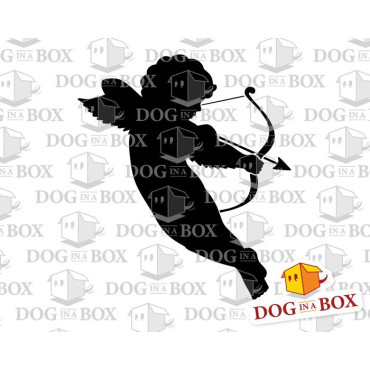 Cupid stencil n.2 - Reusable wedding stencil for wood sings, invitations, wedding cake decor or wall painting