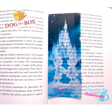 Disney Lesezeichen Nr. 3 – Handgemachtes transparentes Lesezeichen | Kristall, Buntglas Effekt