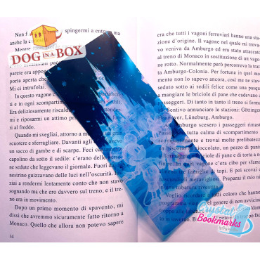 Disney Lesezeichen Nr. 3 – Handgemachtes transparentes Lesezeichen | Kristall, Buntglas Effekt