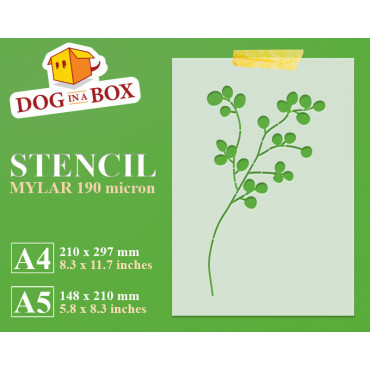 Feuilles pochoir n.7 -...