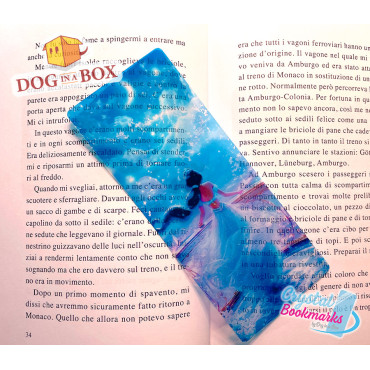 Marque-page Jasmine n.3 - Marque-page transparent fait main | Effet vitrail, cristal | Disney Aladdin