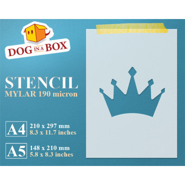 Crown stencil n.3 -...